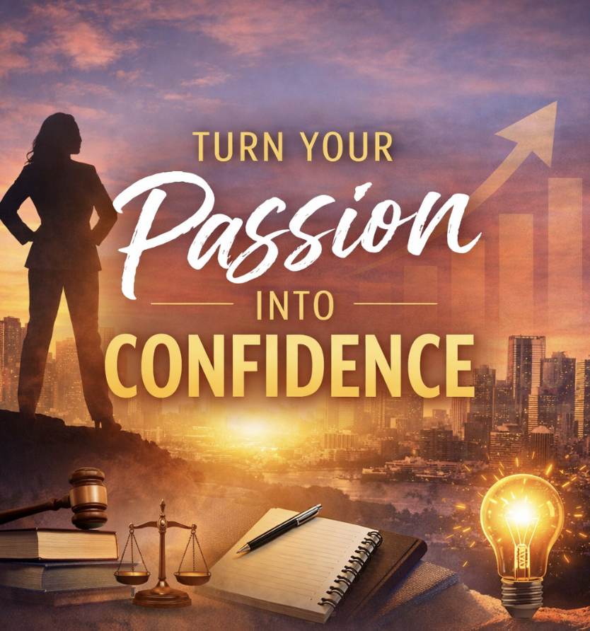turn passion into confidence